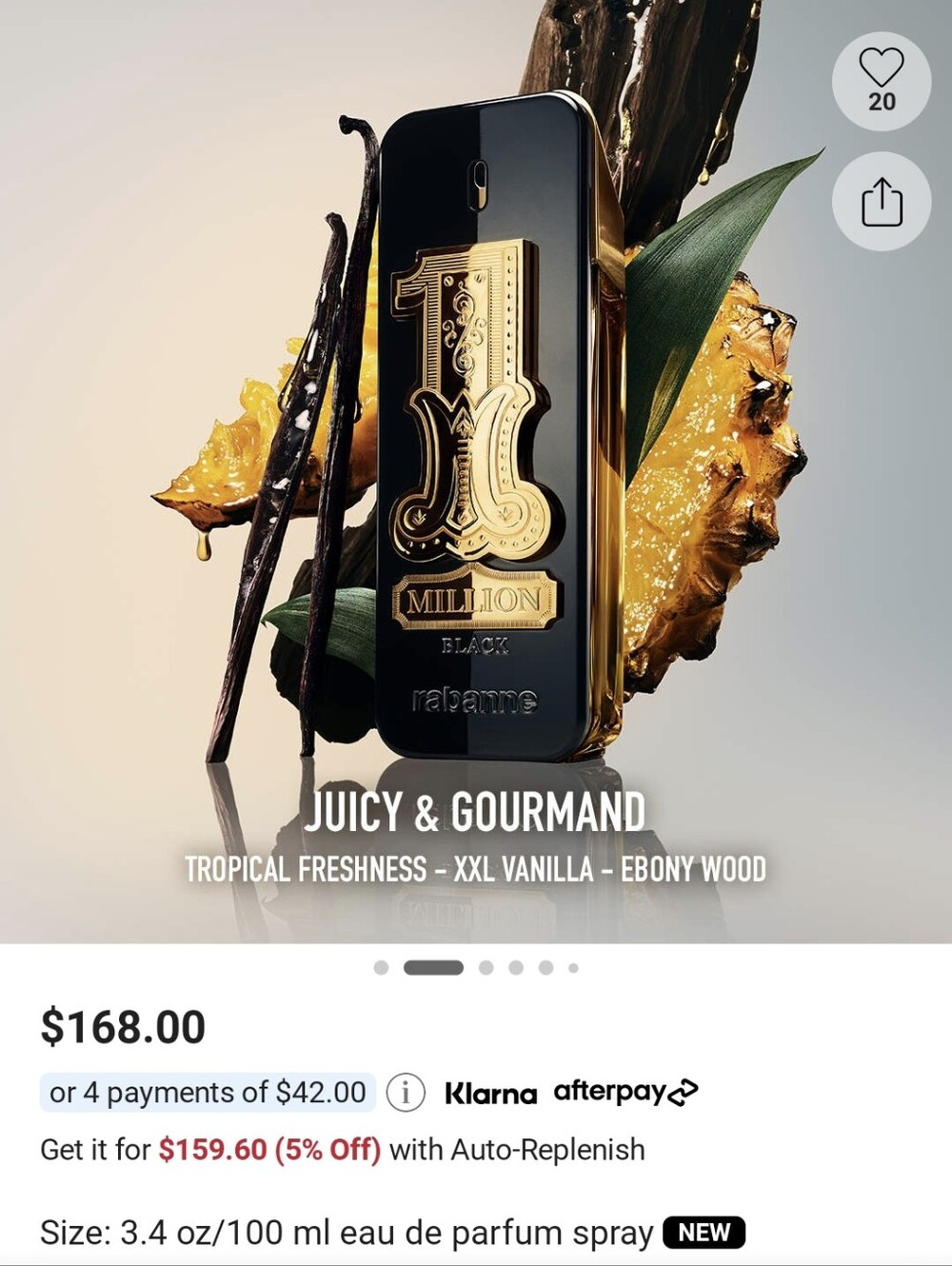 Rabanne Bottle / Product Image